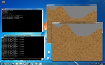 screen3.jpg (495.18 KiB) 4842 mal betrachtet Der Server mit 2 verbundenen Clienten die sich alle die gleiche Welt teilen